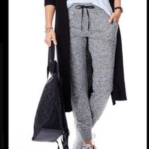 Athleta Flux Jogger 2.0 Pants Black Heather- Size Small